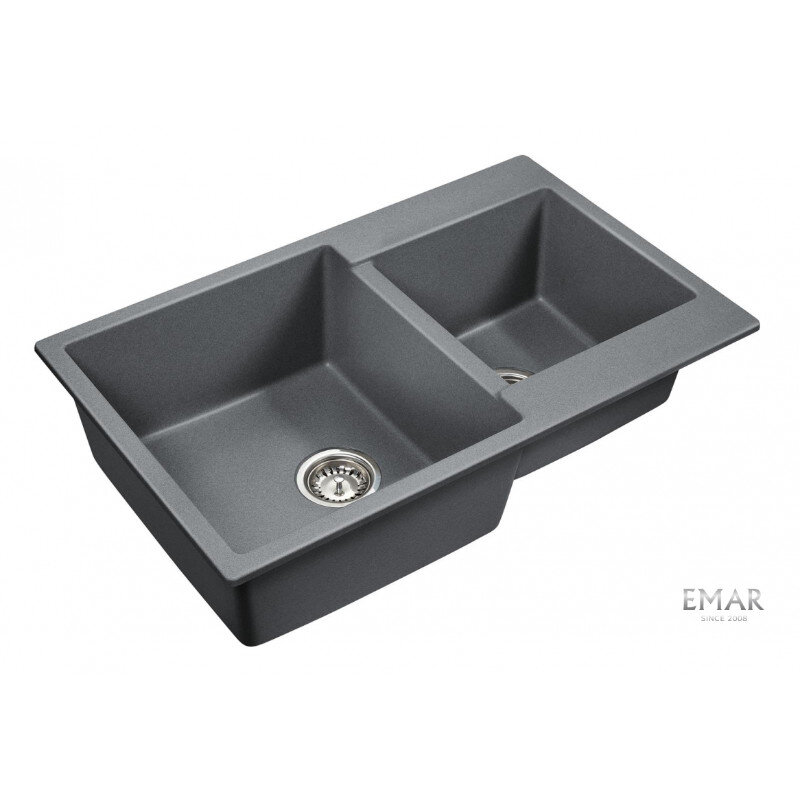 Мойка для кухни EMAR Quartz 2800.Q (EMQ-2800.Q Антрацит) антрацит