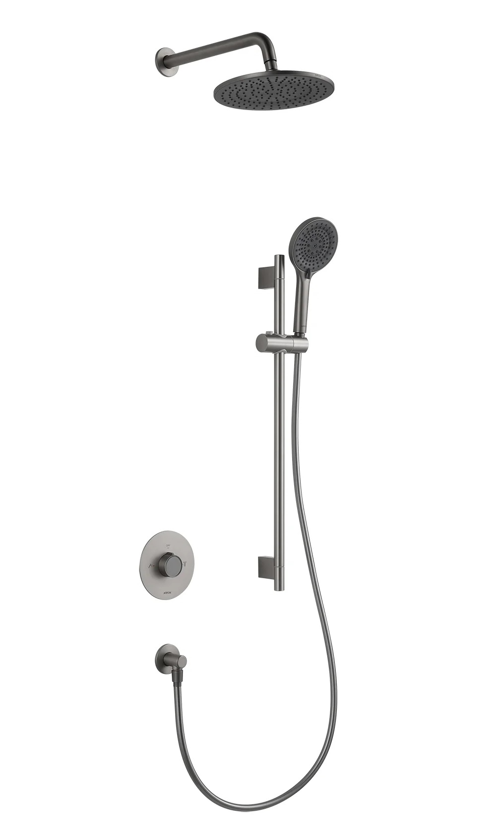 

Душевой комплект ARROW AG372001GGP-1 С ВНУТРЕННЕЙ ЧАСТЬЮ, серый
