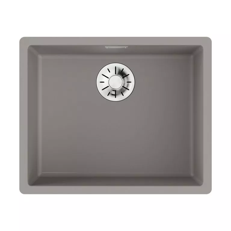 Керамические мойки  Santehnika Room Мойка кухонная Omoikiri Yamakawa Artceramic 55.6х45.6 серый матовый, leningrad grey