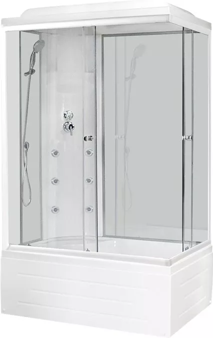 

Душевая кабина Royal bath 100x80 см (RB 8100ВР3-WT L)