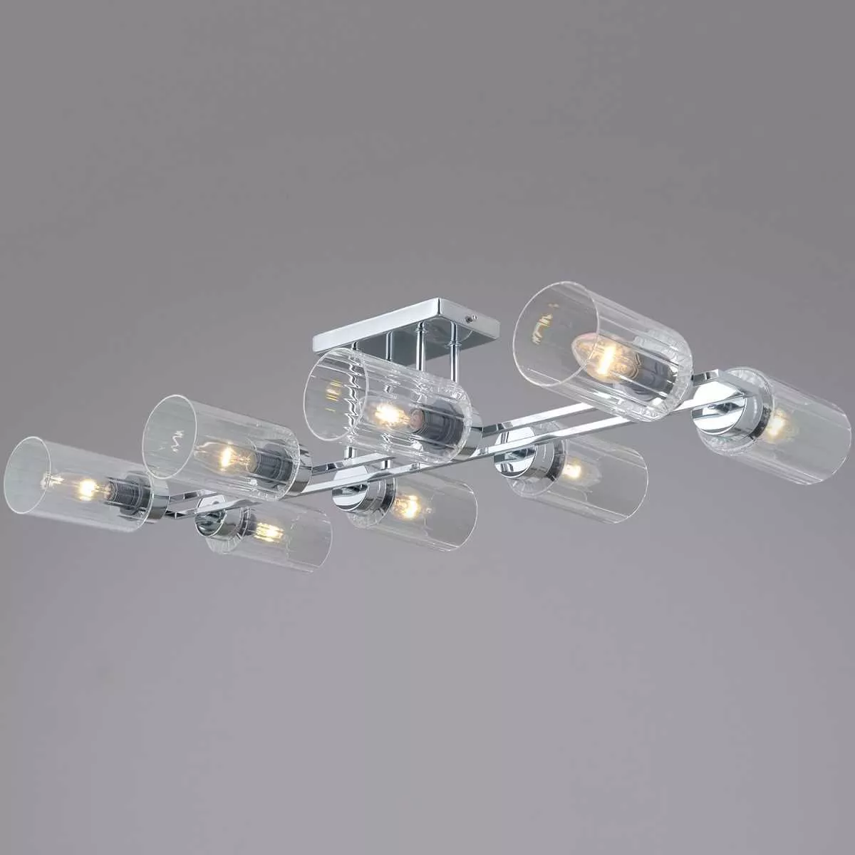 

Потолочный светильник ILLUMICO IL0780-8CSQ-25 CR NAPLES