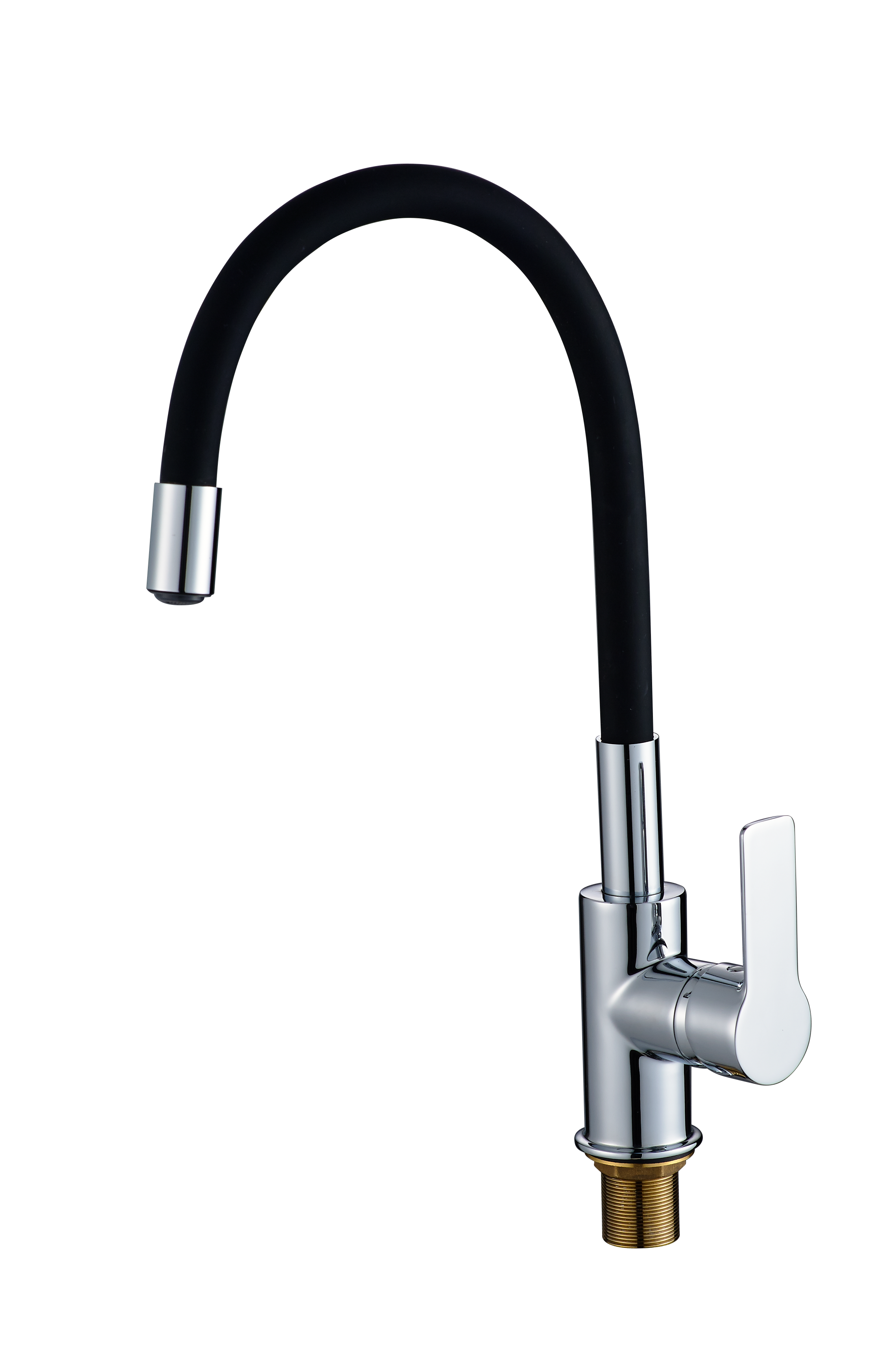 

Смеситель для кухонной мойки с гибким изливом RUSH Siple (SI7335-60Black)