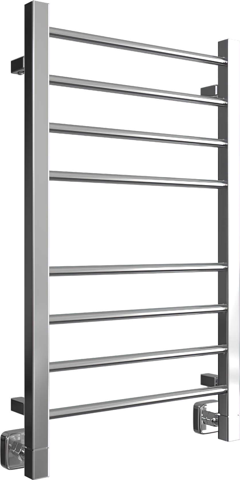 

Полотенцесушитель водяной Двин S Plaza 80/50 К8 80x55 см, полированный хром, лесенка