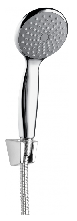 AF000-06C CЕТ1 Душевая лейка 1 режим+держатель+душевой шланг, 150см, Aquanet, хром (246852)