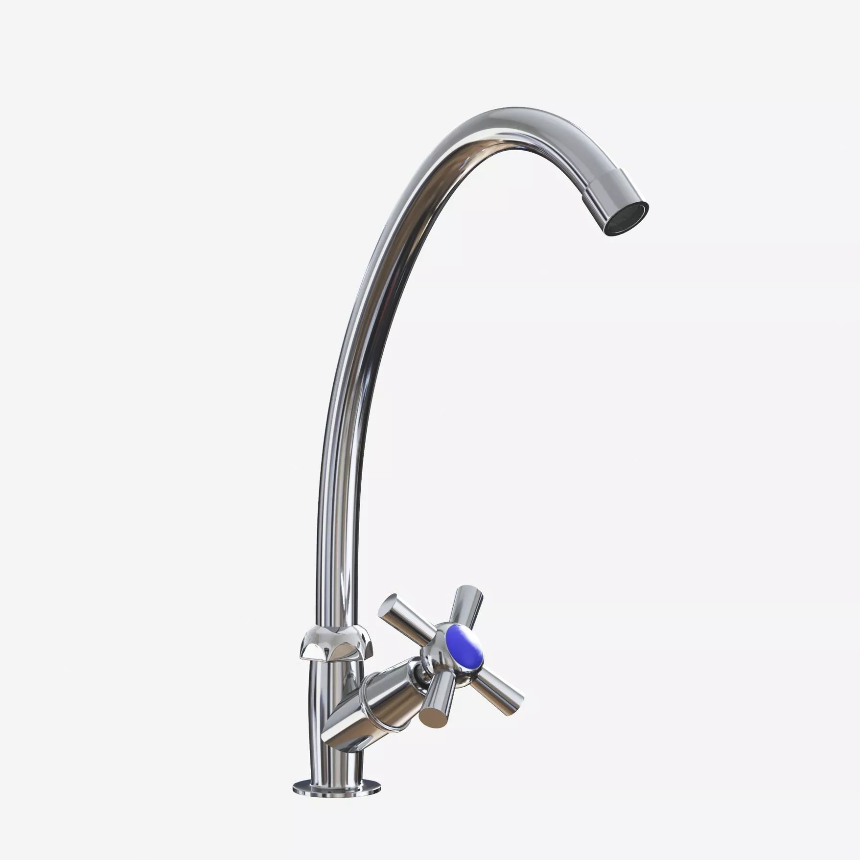 

Смеситель для умывальника кухонной мойки MIXLINE ML09-05 моно (522154)