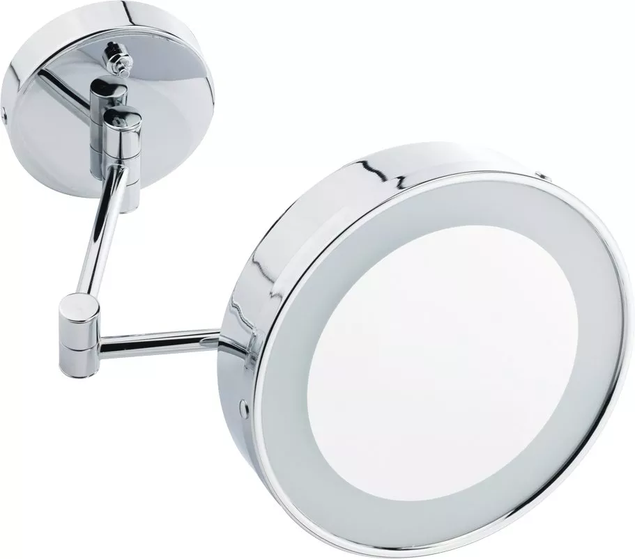 Косметическое зеркало Migliore 21981 с галогеновой подсветкой, хром