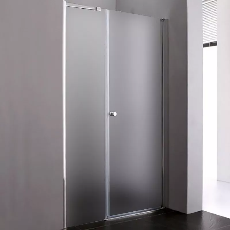 

Душевая дверь Cezares Elena 100 хром стекло рифленое