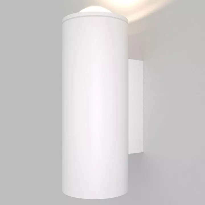 

Уличный настенный светодиодный светильник Elektrostandard Column 35138/U белый a063023