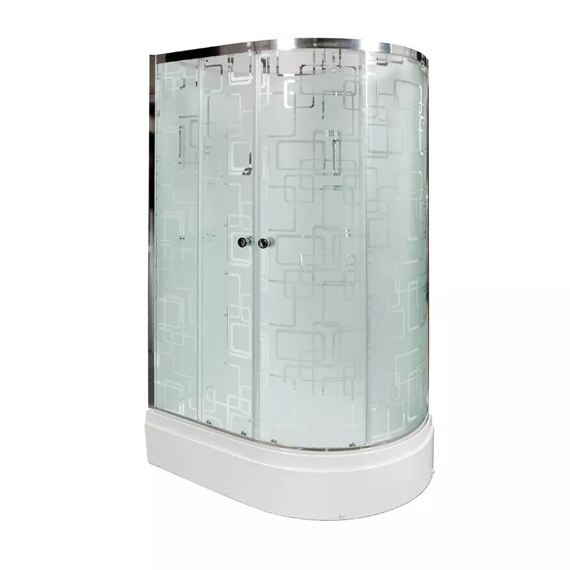   Santehnika Room Душевая кабина Deto ЕМ 120х80 без крыши (EM2712LN)