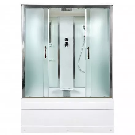 

Душевая кабина Deto ЕМ 160х85 хром (EM4516)