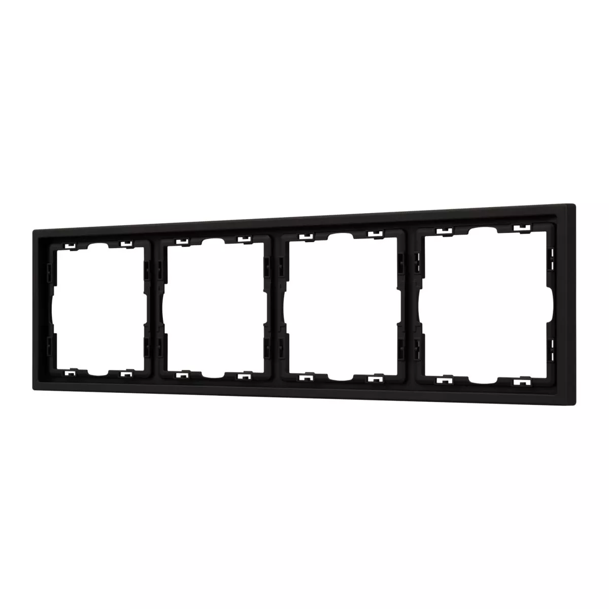 

Рамка пластиковая Arlight FRM-NOBE-SFPL-4-BK 054224