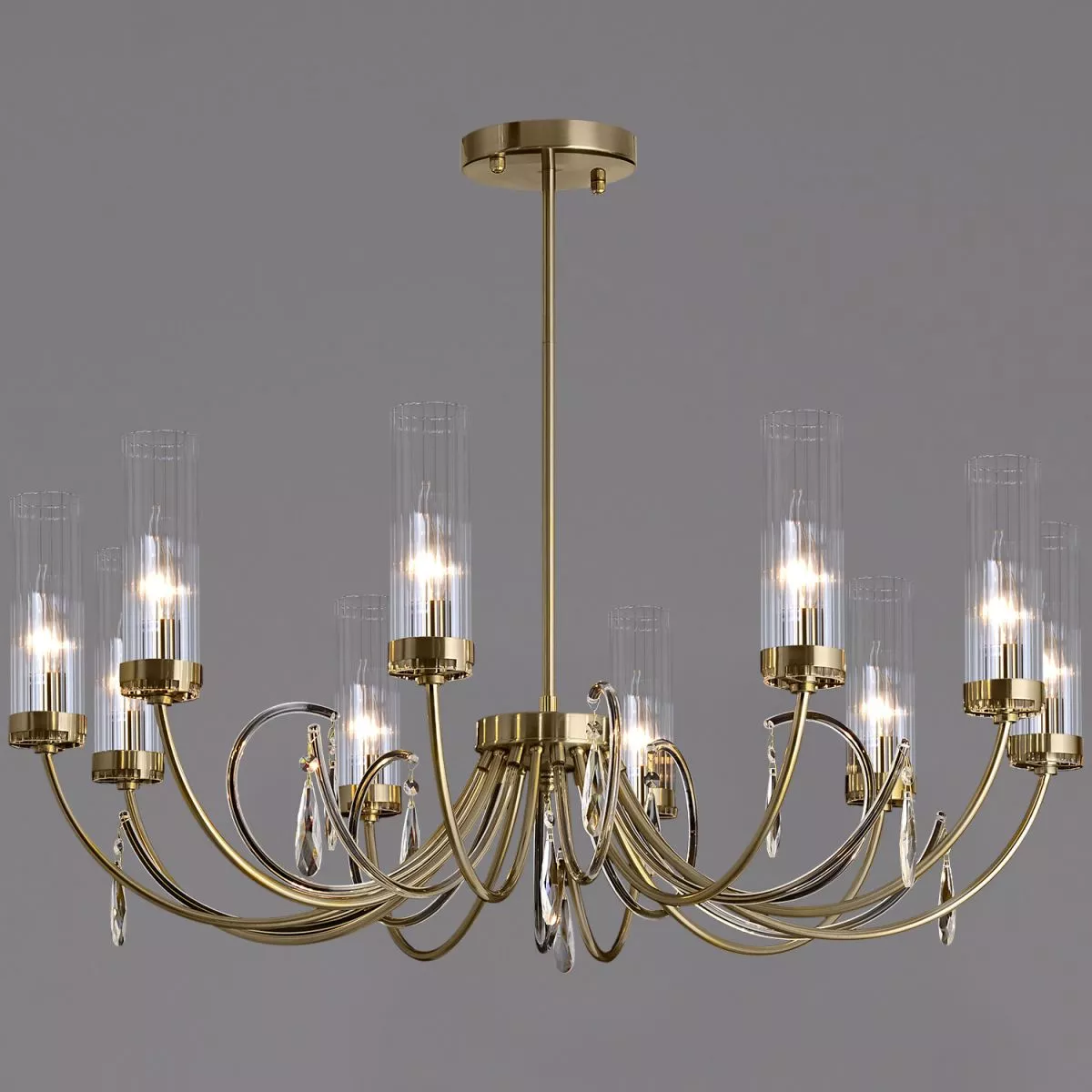 

Люстра на штанге Illumico IL5267-10PLS-25 ELITE