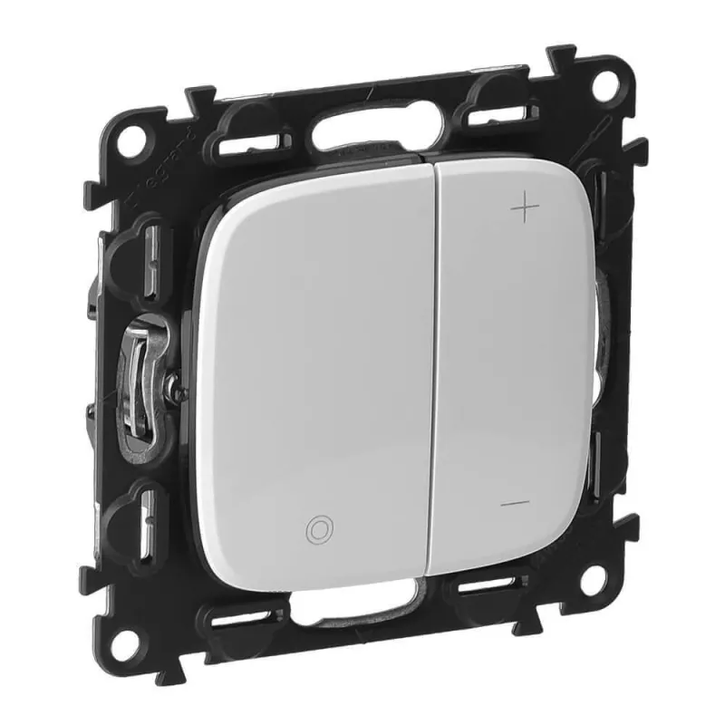 

Светорегулятор Legrand Valena Allure клавишный без нейтрали белый 752762