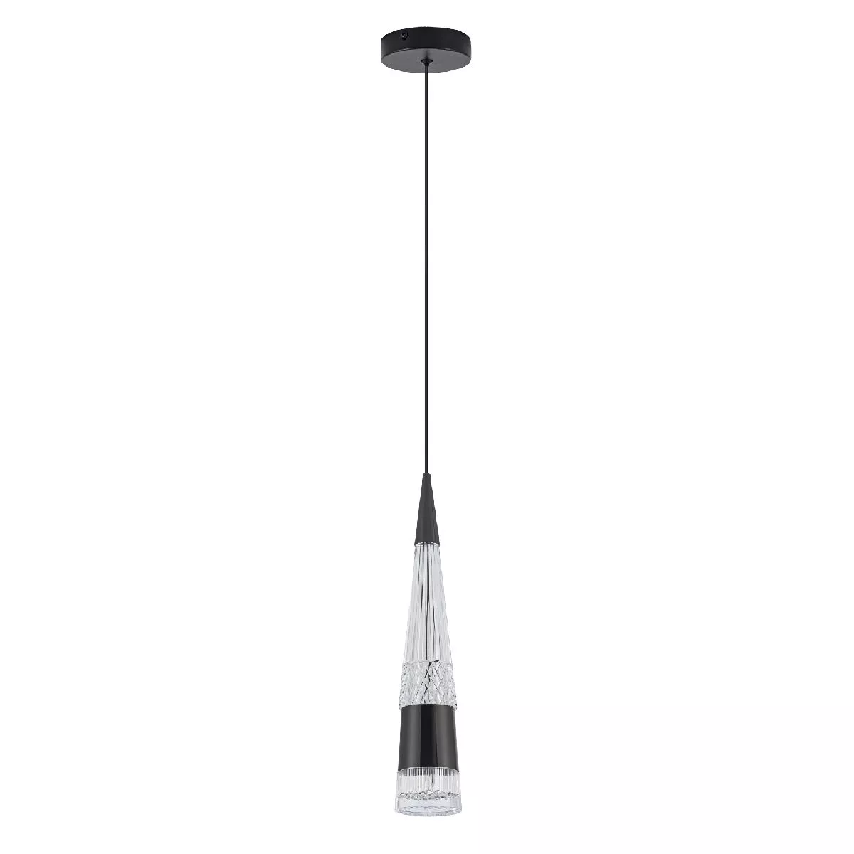 

Подвесной светильник LED4U L7122-1 CR-BK