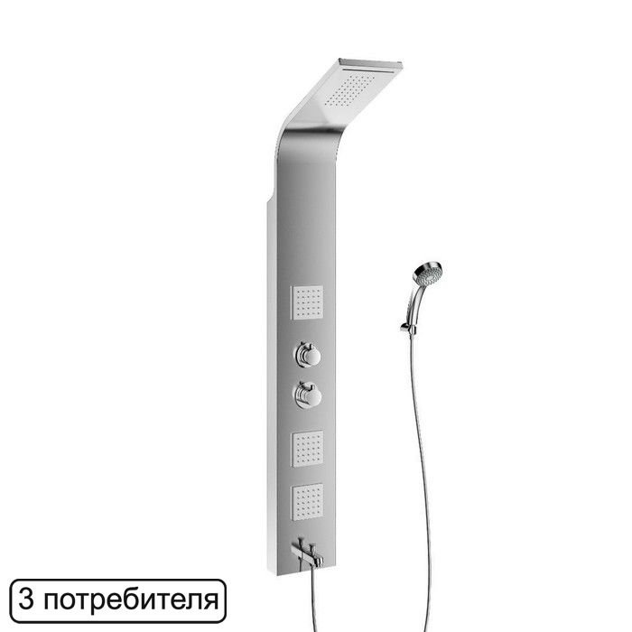 

Душевая панель Excellent More Termo хром
