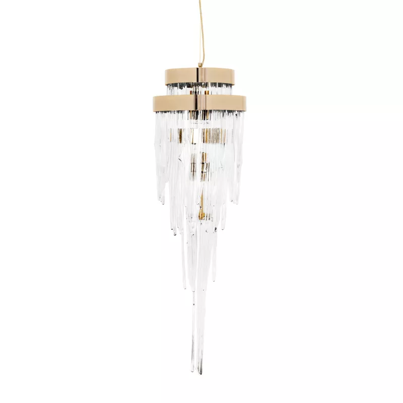 

Подвесная люстра Delight Collection Babel KM0990P-4 brass