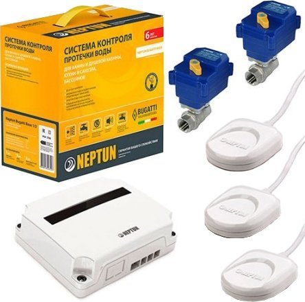 

Система защиты от протечек Neptun Base Bugatti Base 1/2"