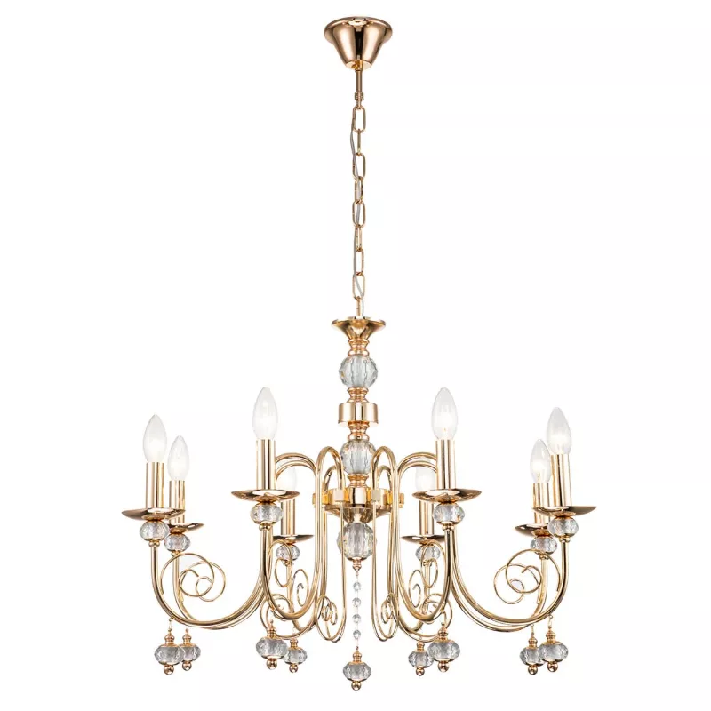 

Подвесной светильник Escada Shine 678/8PL Gold