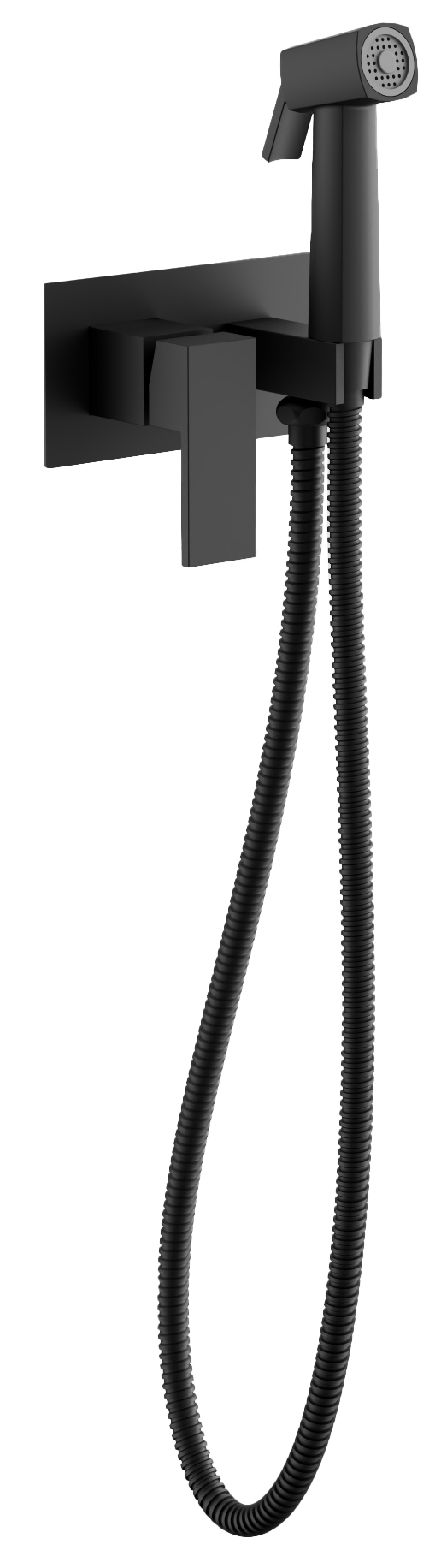 

Гигиенический душ BELZ B808 B55808-7 со смесителем, С ВНУТРЕННЕЙ ЧАСТЬЮ, черный