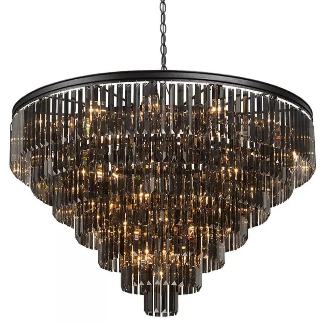 

Подвесная люстра Imperium Loft Odeon Smok Glass 7-Tier 40.3292-2 156504-22