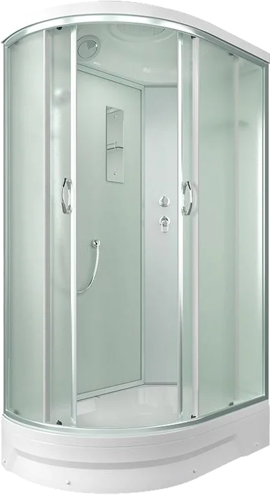 

Душевая кабина Erlit Comfort 120х80 правая хром стекло матовое