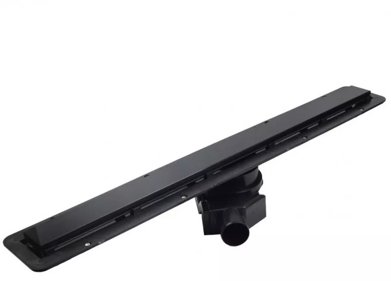 

Душевой лоток Pestan Confluo Frameless Line 45 черное глянцевое стекло, хром матовый
