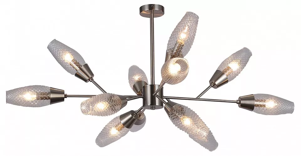 

Люстра на штанге Escada Desire 10165/12PL Nickel