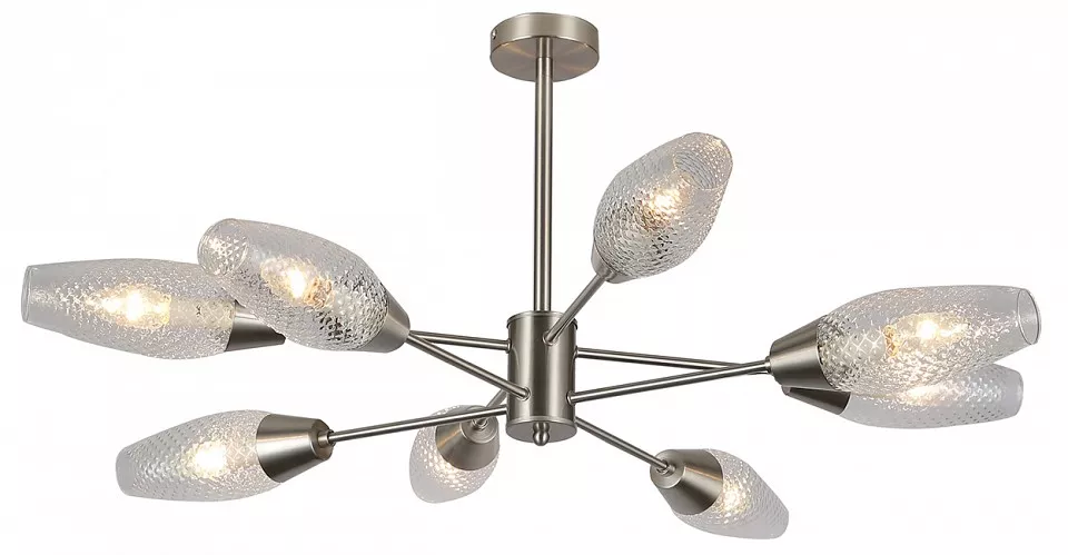 

Люстра на штанге Escada Desire 10165/8PL Nickel