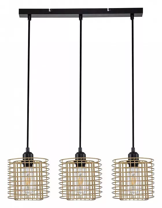 

Подвесной светильник Escada Grid 10190/3S Gold