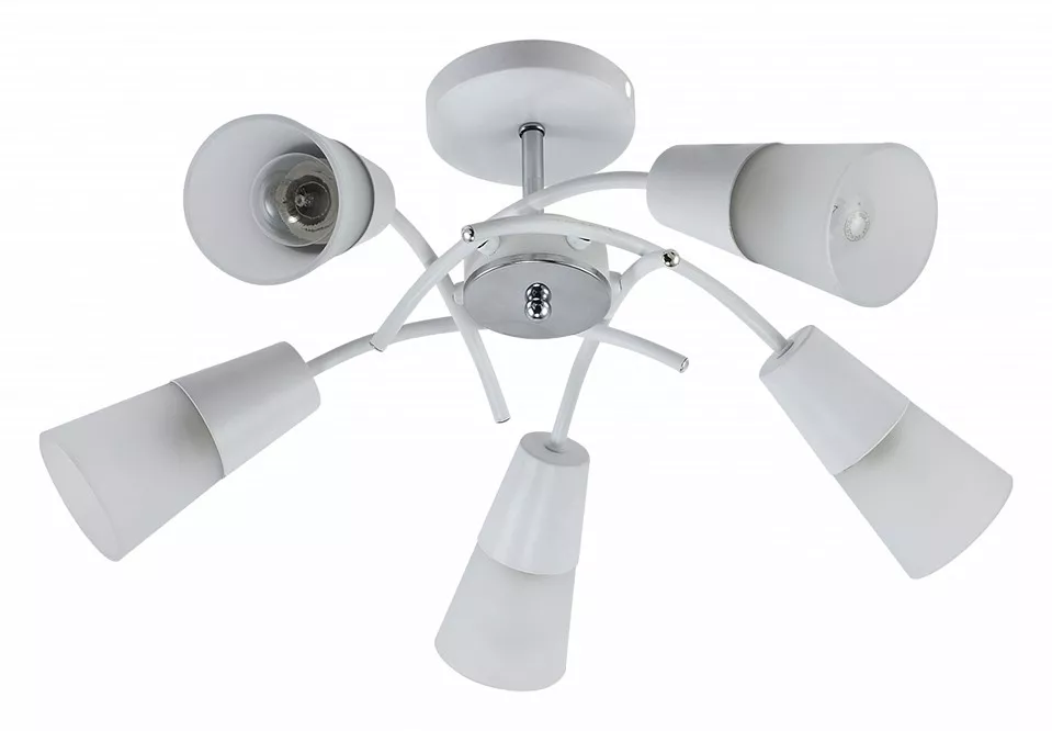 

Люстра на штанге Escada Calla 1109/5P White