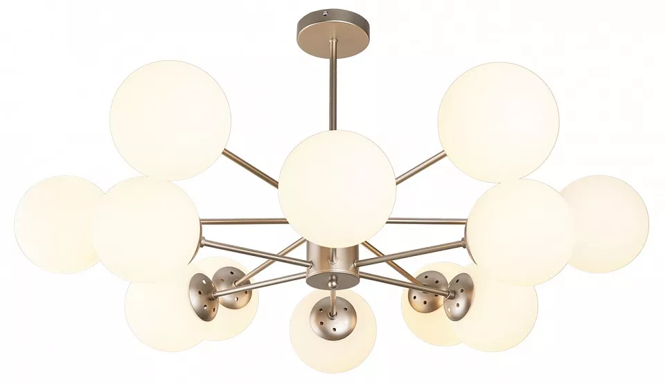 

Люстра на штанге Escada ETHEREAL 2110/12P Nickel