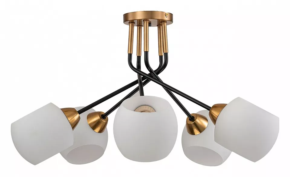 

Люстра на штанге Escada Bond 2113/5P Copper/Black