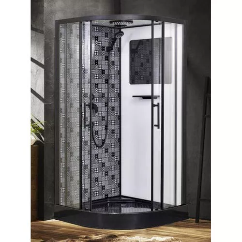 

Душевая кабина Esbano 100х100 черный (ESKBB100СR)