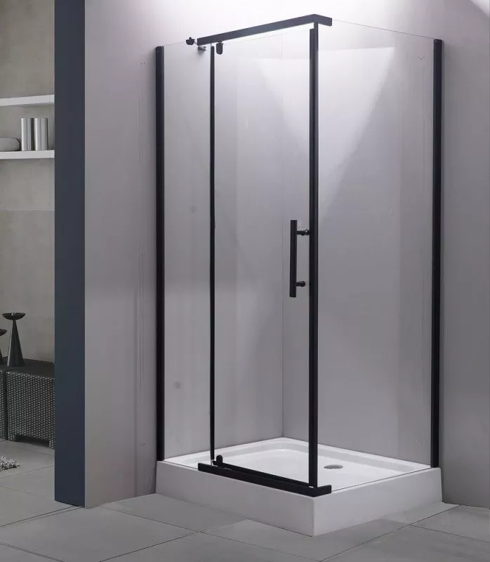 

Душевой уголок Esbano 100х80 черный (ESUGD7190B)