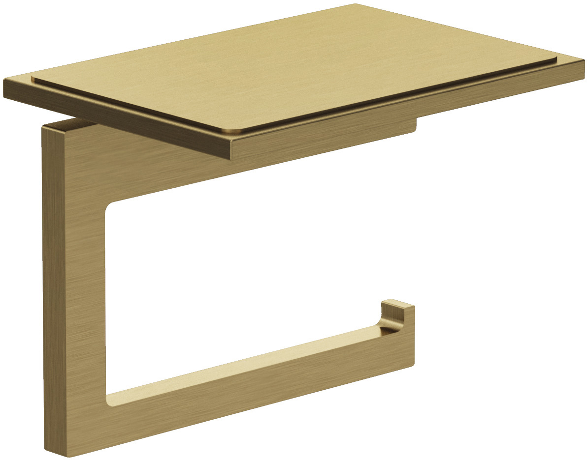 Держатель для туалетной бумаги Kludi Vela C 31971N0 настенный брашированное золото 18243₽