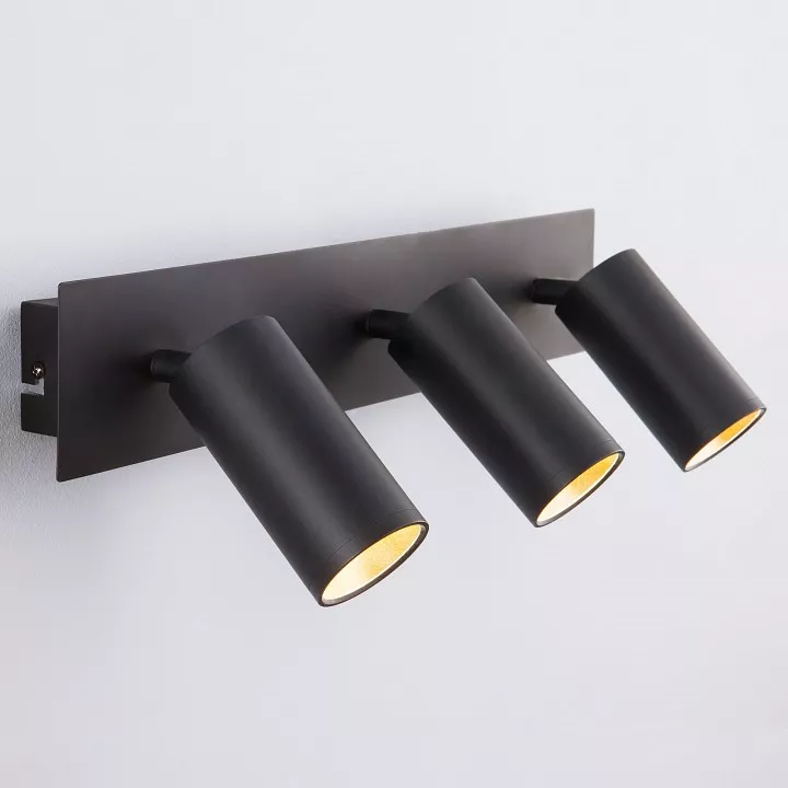 

Спот Eurosvet Fleur 20066/3 LED черный/золото