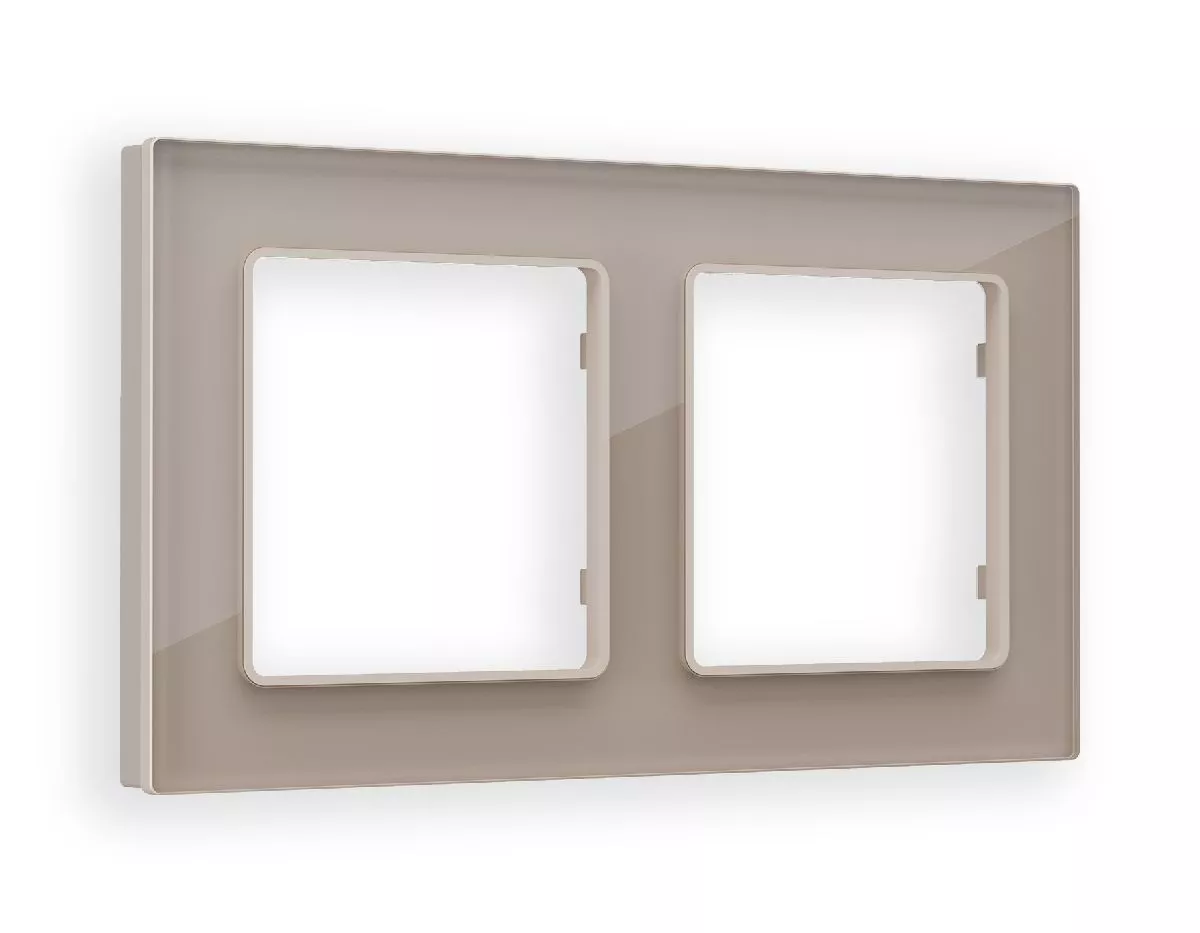

Рамка двухместная Ambrella Volt Platos AF380602