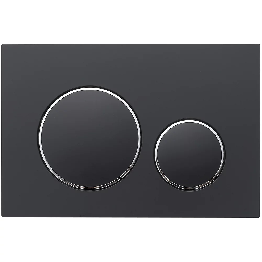 

Кнопка смыва для унитаза Veconi Flush V10 FLV10-BC пластик, цвет матовый черный