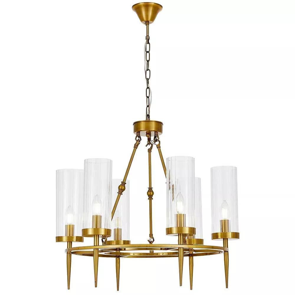 

Подвесная люстра Lumina Deco Moratti LDP 8022-6 MD+PR