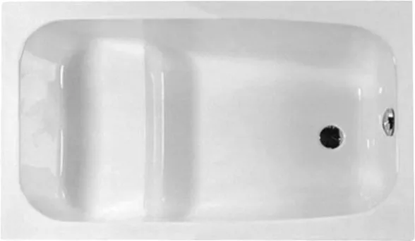Акриловая ванна Riho Petit 120, цвет белый BZ2500500000000 - фото 1