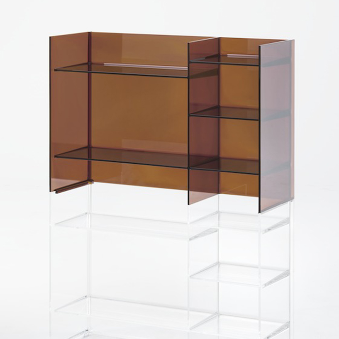 

K BY LAUFEN Стеллаж (750x260x530 мм), цвет янтарь