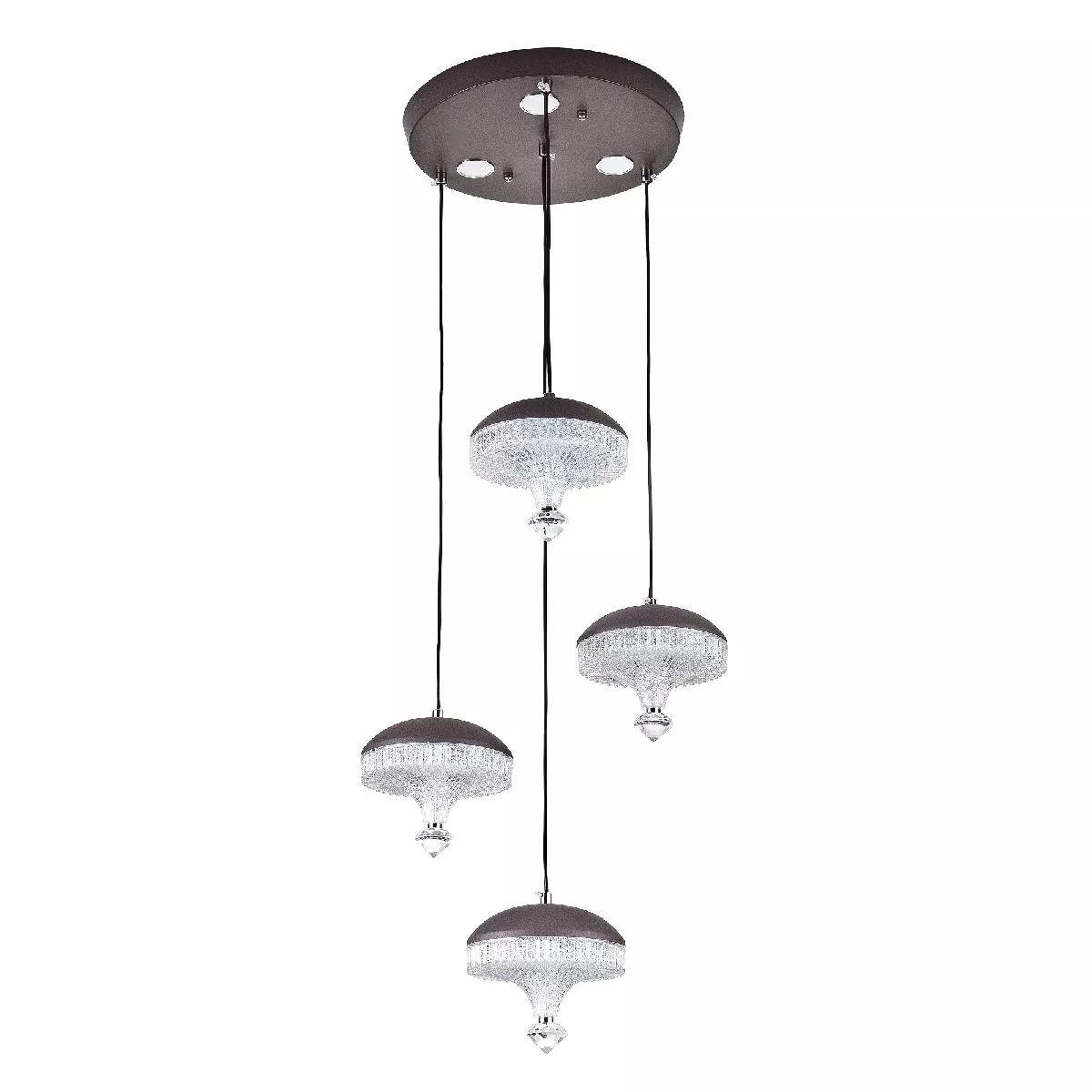 

Каскадная люстра LED4U 2067 coffee