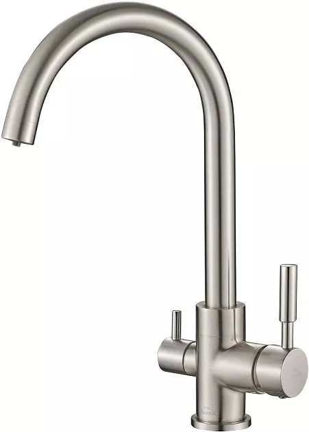

Смеситель для кухни Steel Hammer SH 713 SATIN с подключением к фильтру хром, сатин