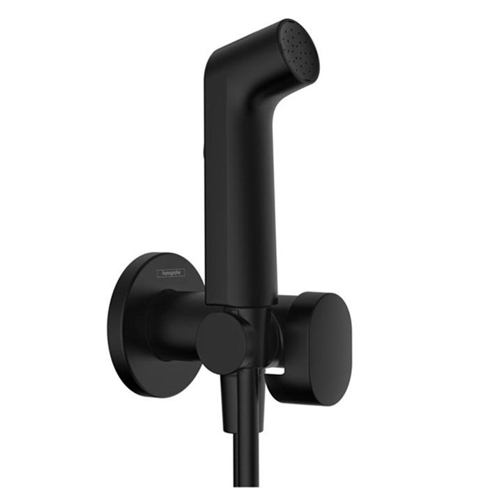 

Гигиенический душ, Hansgrohe, Bidette S EcoSmart+, цвет-чёрный матовый