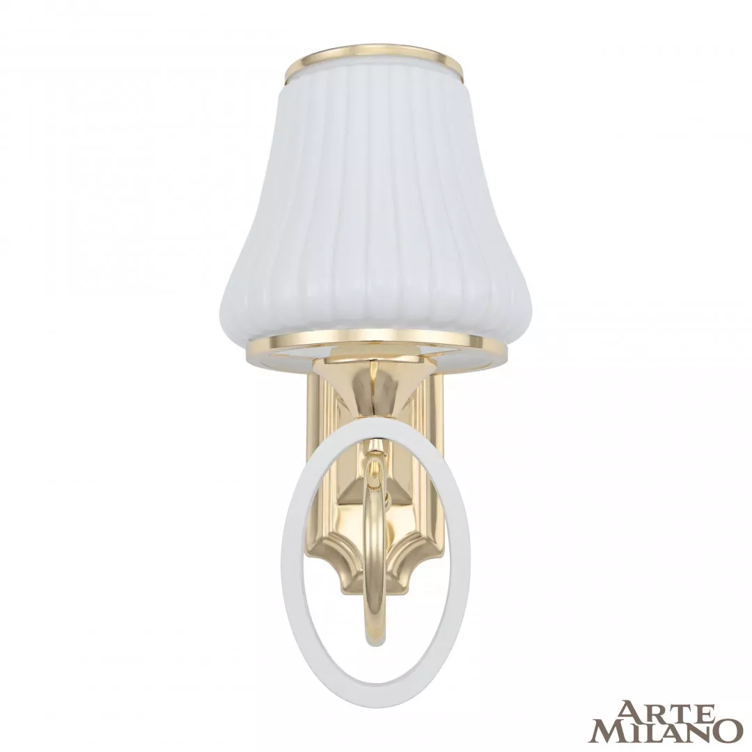 

Бра Arte Milano Florentia-2387 302387/1W Wh/Gd