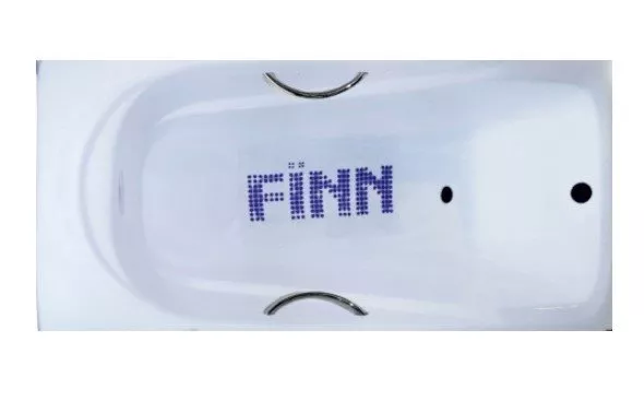 

Чугунная ванна Fiinn 170x75 см (F-1707542 с ручками, Белый