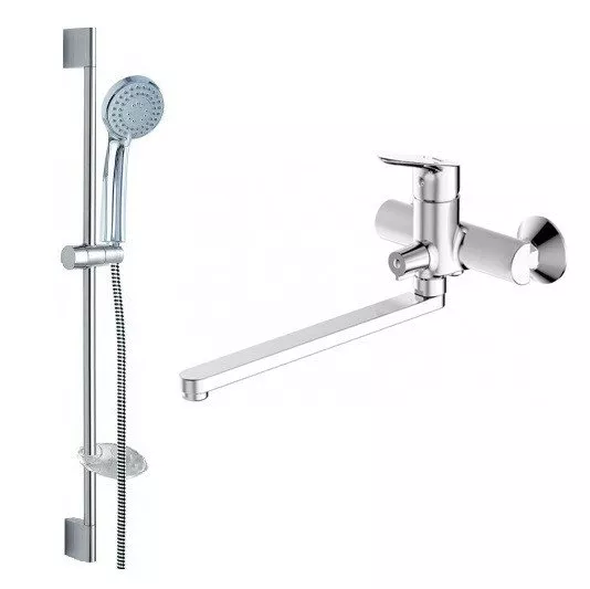 

Душевой комплект Bravat Drop F00409C 2 в 1