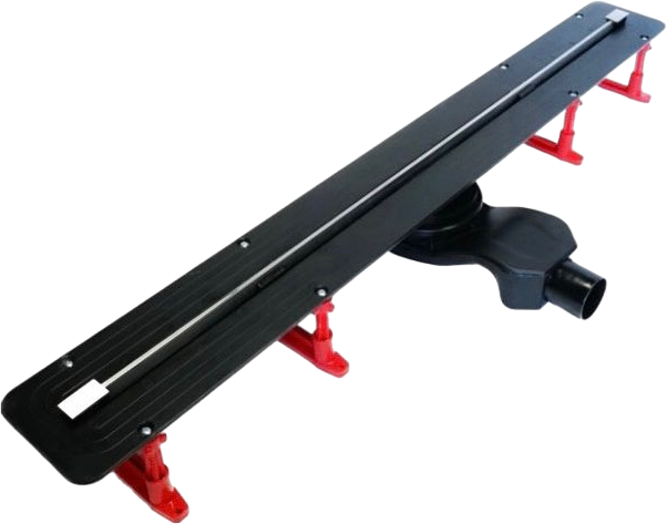 Душевой трап лоток CK DRAIN SET 1119-11075 80 см с мокрым затвором щелевой с решеткой из нержавеющей стали 9338₽