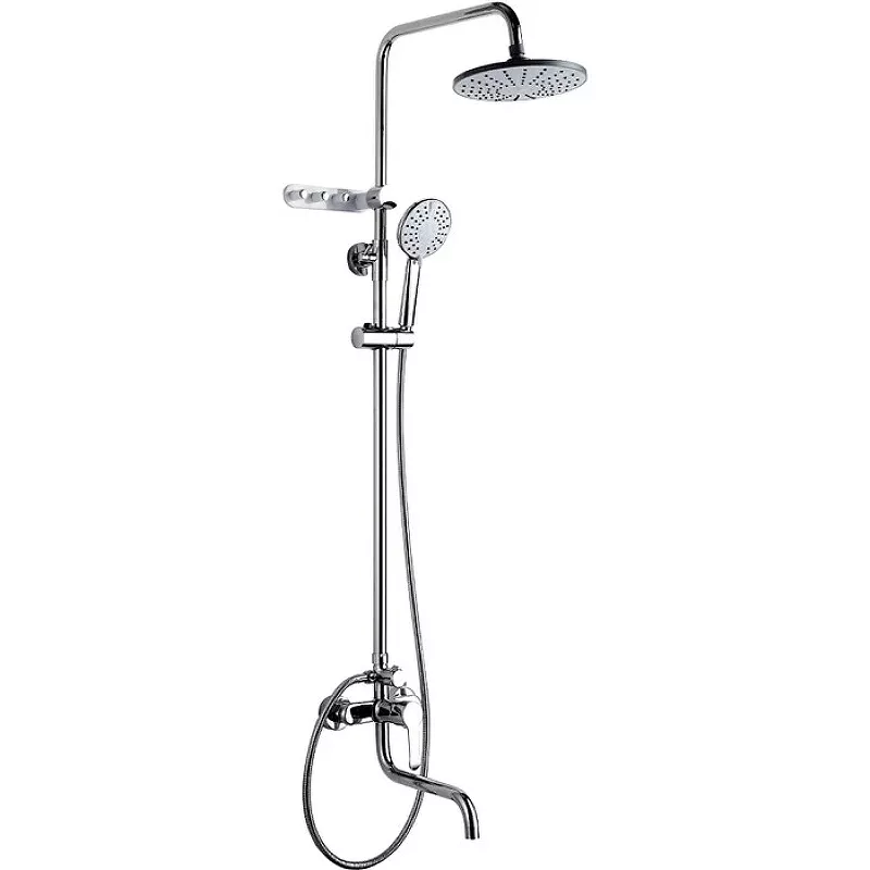 

Душевая стойка Frap F24001 с крючками