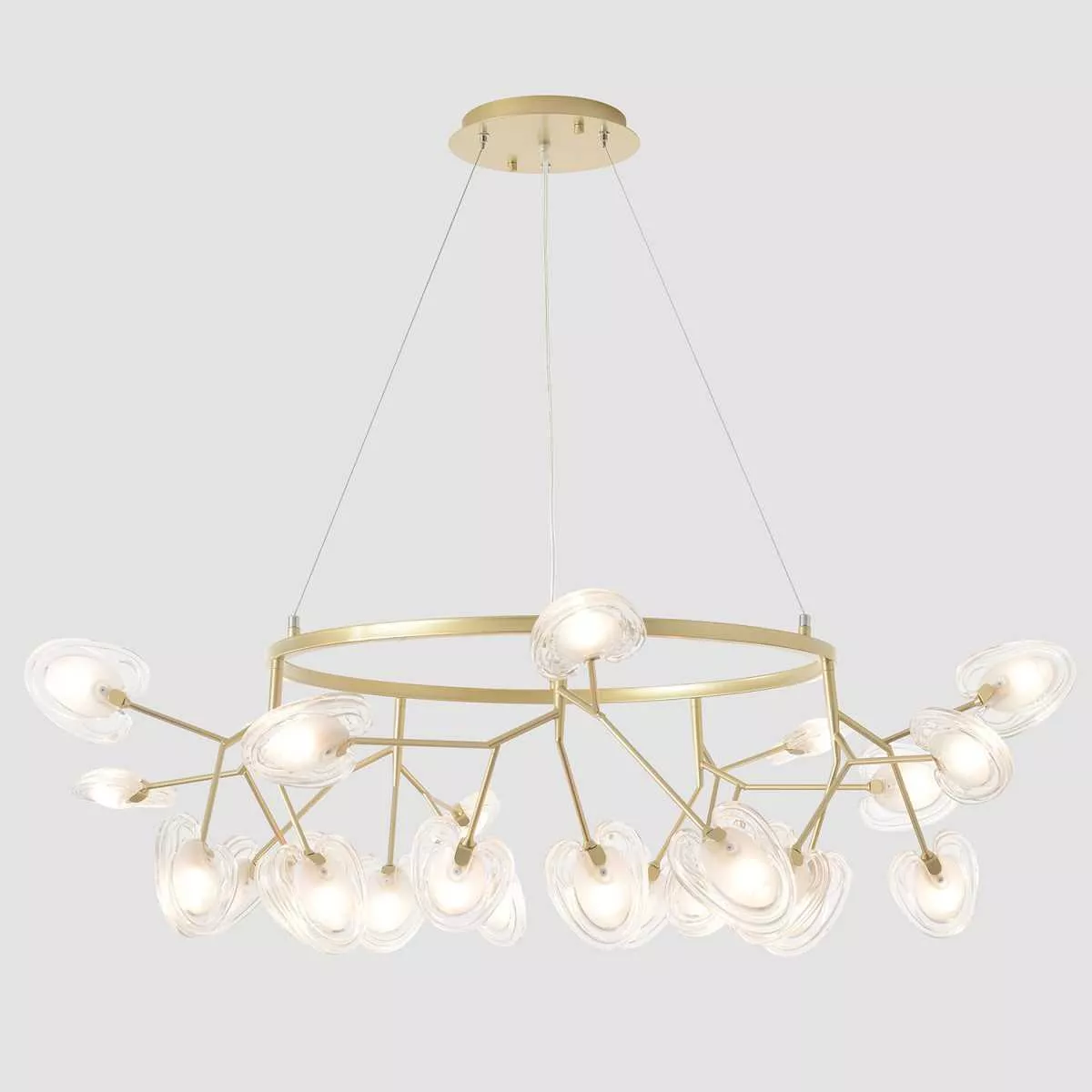 

Подвесной светильник Crystal Lux SOLE SP25 GOLD